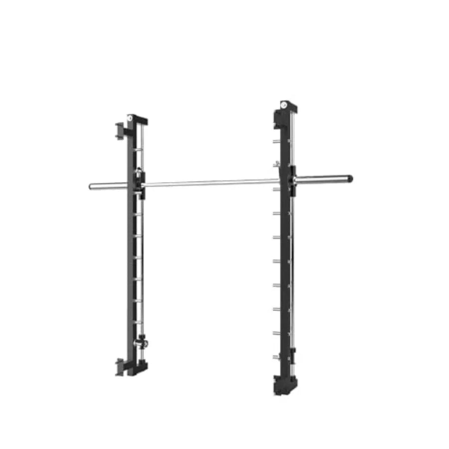 Power Cage With Smith Barbell Rack With LAT Pulldown MultiFunctional Squat Rack Cable Pulley System Dip Handles and JHooks for - WeightCityStore