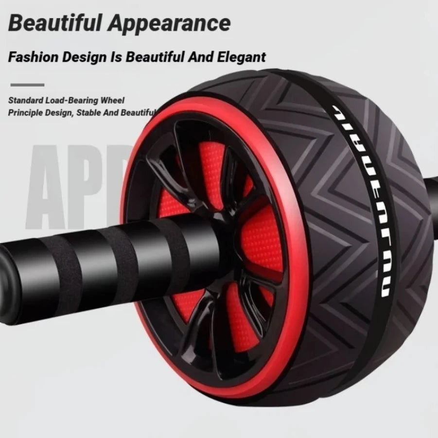 Ab Roller Wheel For Abs Core Workout Non-Slip Home Gym Fitness Equipment Men Women Abdominal Training Exercise - WeightCityStore